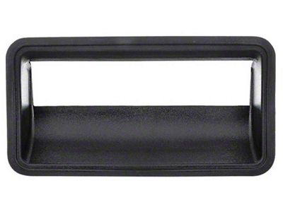 1988-99 Chevy-GMC Truck Tailgate Handle Bezel, Textured Black