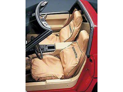 1989-1993 Corvette Covercraf tSeatSaver Slipcovers Gray