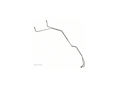 1990-1991 Blazer-Jimmy Transmission Cooler Lines, 4WD, TH350, Gas Engine, 5/16 Stainless Steel