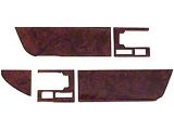 1990-1993 Corvette Door Panel Kit Burlwood