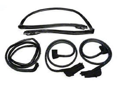 1990-1996 Corvette Weatherstrip Kit Convertible Body 4-Piece