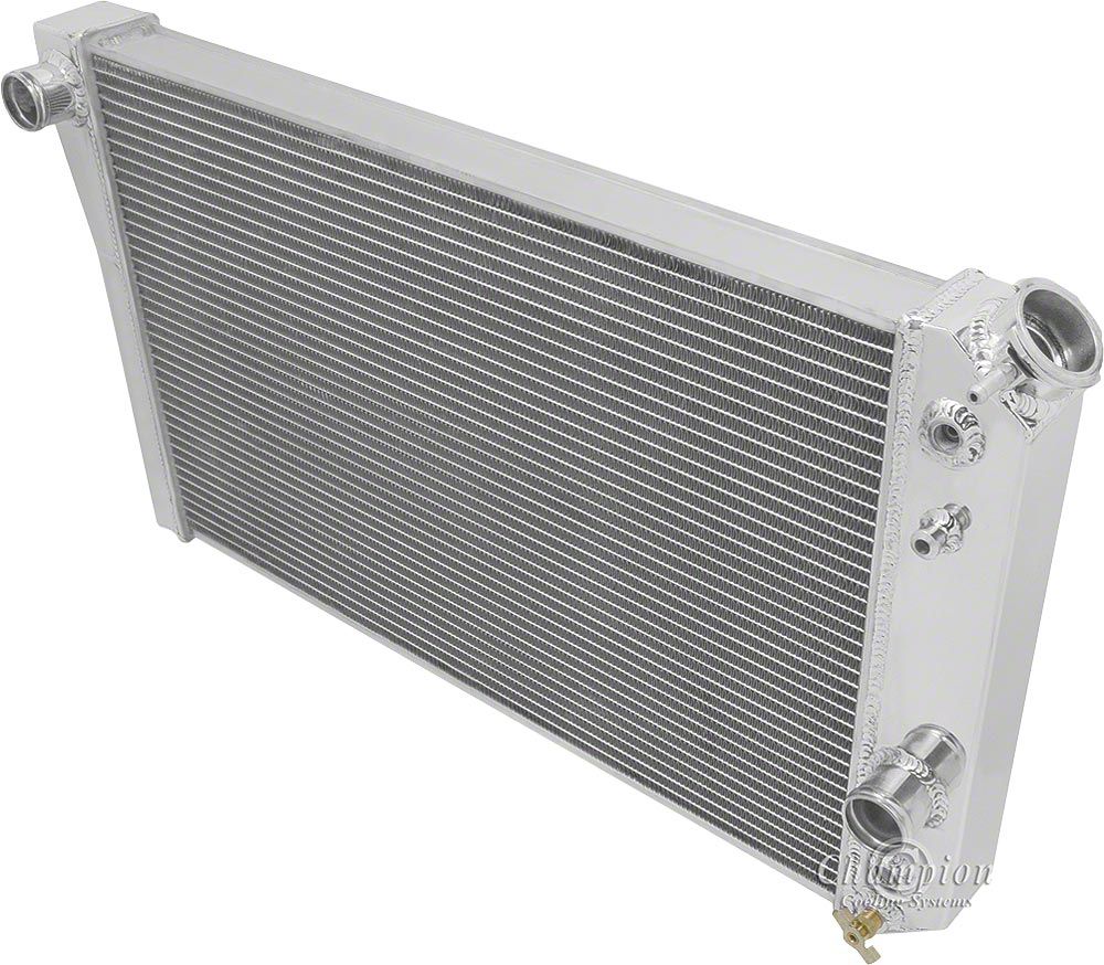 Ecklers Aluminum Radiator; 3-Row (84-90 Corvette C4)