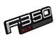 Front Fender Emblem -92-6 F-350 XLT