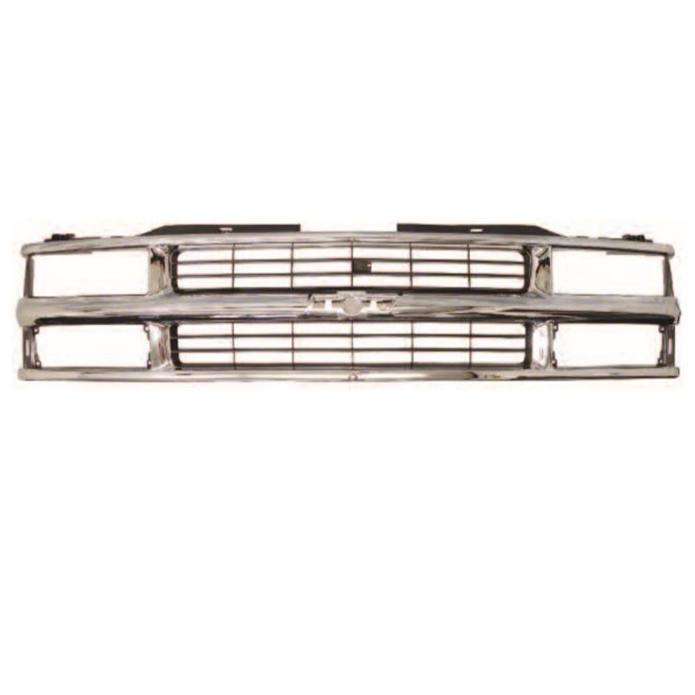 Ecklers Chv Grille, Dbl/Compl Hl,Chr/Gry 94-98