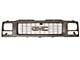 1994-1998 GMC Truck Grille, Single Headlights-Argent And Charcoal