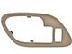 1995-02 Chevrolet / GMC Truck with Power Lock Hole Inner Door Handle Bezel Beige; LH