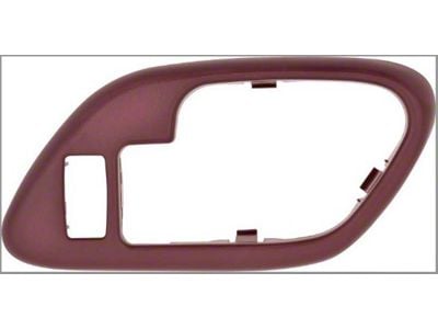 1995-2002 Chevy/GMC Truck w/ Power Locks, Inner Door Handle Bezel, Red, Passenger