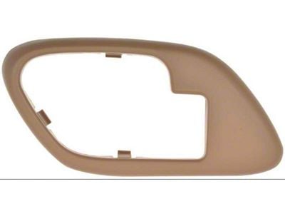 1995-2002 Chevy/GMC Truck w/ Power Locks/Windows, Inner Door Handle Bezel,Beige,Driver