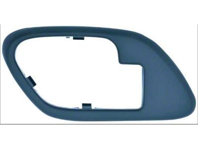 1995-2002 Chevy/GMC Truck w/ Power Locks/Windows, Inner Door Handle Bezel,Blue,Driver