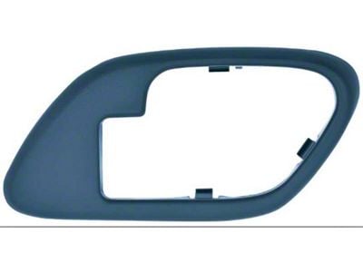 1995-2002 Chevy/GMC Truck w/ Power Locks/Windows, Inner Door Handle Bezel,Blue,Passenger