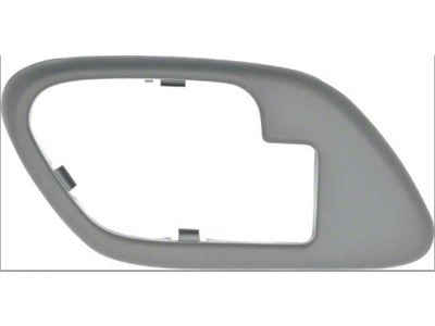 1995-2002 Chevy/GMC Truck w/ Power Locks/Windows, Inner Door Handle Bezel,Grey,Driver