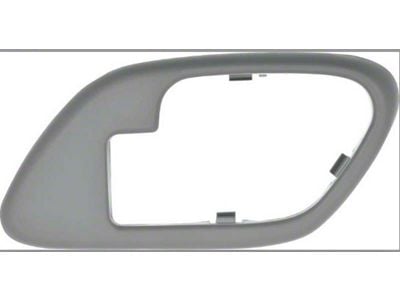 1995-2002 Chevy/GMC Truck w/ Power Locks/Windows, Inner Door Handle Bezel,Grey,Passenger