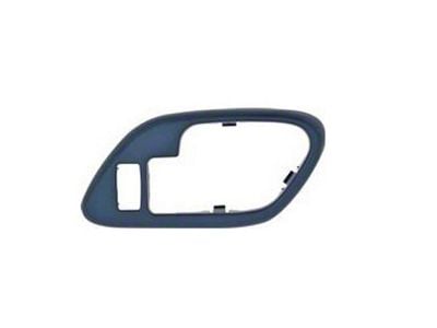 1995-2002 GMC/Chevrolet Truck w/ Power Lock Hole Inner Door Handle Bezel Blue/RH