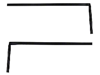 1999-2007 Chevrolet And GMC Truck Door Weatherstrip Seal, Upper, Pair Left And Right