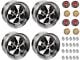 66/67 Styled Steel Wheel Kit15x7 Set Of 4