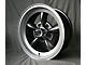 Torque Thrust Style Anthracite/Diamond Cut Wheel; 15x7; -5mm Offset (67-69 Firebird)