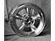 Torque Thrust Style Silver/Diamond Cut Wheel; 15x7; -5mm Offset (67-69 Firebird)