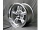 Torque Thrust Style Silver/Diamond Cut Wheel; 15x8; 0mm Offset (67-69 Firebird)