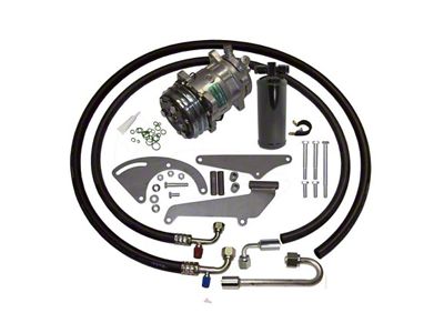 68-71 Chevy/GMC Truck A/C Compressor Upgrade Kit V8 STAGE-1 Short Water pump