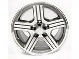 88-90 Camaro IROC-Z 17x9 Wheel GRAY Finish, Set of 4 - Plain center caps only