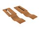 88-92 Camaro Firebird Seat Belt Headliner Trims, Pair-Beechwood