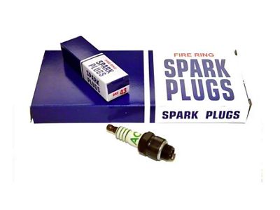 AC Delco 45 Fire Ring Spark Plugs Reproduction