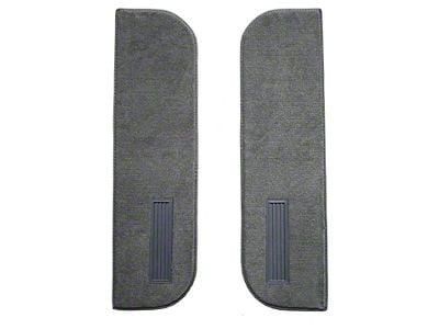 ACC Door Panel Inserts on Cardboard Cutpile Die Cut Carpet with Vents (75-86 C10)