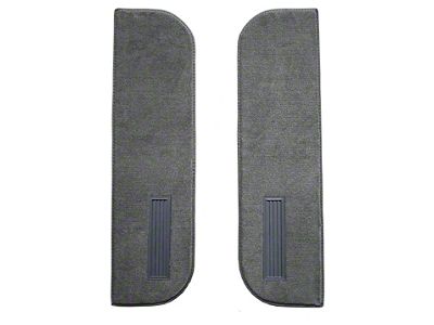 ACC Door Panel Inserts on Cardboard Cutpile Die Cut Carpet with Vents (75-78 C15)