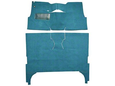 ACC Complete Loop Cut and Sewn Carpet (1957 Bel Air 4-Door Sedan w/ Bucket Seats)