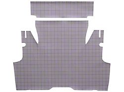 ACC Complete Burtex Die Cut Carpet Trunk Mat; Large Plaid (55-56 Thunderbird Convertible)