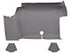 ACC Complete Die Cut Fleece Trunk Mat (64-68 Mustang Convertible)