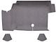 ACC Complete Die Cut Fleece Trunk Mat (64-68 Mustang Fastback)