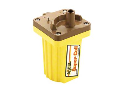 Accel SuperCoil Ignition Coil; Yellow (67-74 Camaro)