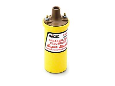 Accel SuperStock Breakerless Electronic Ignition Coil; Yellow (67-74 Camaro)