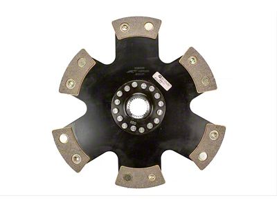 ACT 6 Pad Rigid Race Ceramic Disc; 26-Spline (71-81 5.7L Camaro)