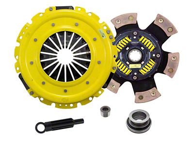 ACT HD/Race Sprung 6 Pad Ceramic Clutch Kit; 10-Spline (67-70 V8 Camaro)