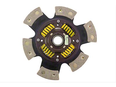 ACT 6 Pad Sprung Race Ceramic Disc; 26-Spline (1972 5.7L Corvette C3)