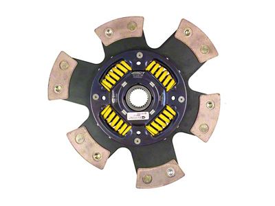 ACT 6 Pad Sprung Race Ceramic Disc; 26-Spline (93-97 5.7L Firebird)