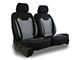 Aegis Cover Airmesh Low Back Bucket Seat Covers with Memory Foam Booster; Black/Sand (Universal; Some Adaptation May Be Required)