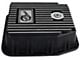 AFE Pro Series Transmission Pan with Machined Fins; Black; AODE/4R70W (93-96 5.0L F-150)