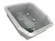 AFE Street Series Transmission Pan with Machined Fins; Raw; AODE/4R70W (93-96 5.0L F-150)