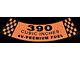 Air Cleaner Decal - 390 4V-Premium Fuel - Comet & Montego