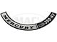 Air Cleaner Decal - Mercury, 390-4V - V8 - Comet & Montego