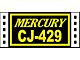 Air Cleaner Decal - Mercury, 429 4V - Cyclone With Ram Air