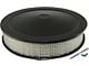 Air Cleaner Set, Round, Black - 14 X 3