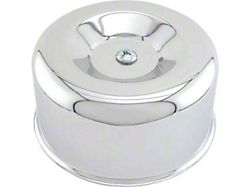 Air Cleaner - Smooth Style - Chrome - 2-5/16 Throat - Fits 1 Barrel Carb (Will only fit a 1 barrel carburetor)