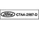 Air Conditioning Clutch Decal - Comet & Montego