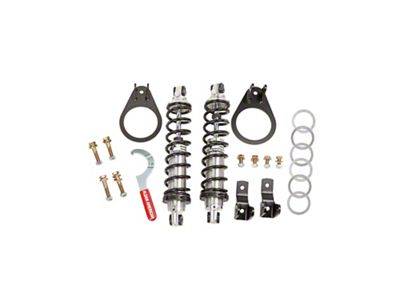 Aldan American Drag Series Double Adjustable Rear Coil-Over Kit; 120 lb. Spring Rate (82-02 Firebird)