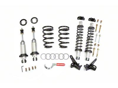 Aldan American Road Comp Series Single Adjustable Front and Rear Coil-Over Kit for 22 to 24-Inch Wheels (78-88 Big Block V8 Monte Carlo)