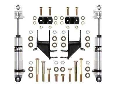 Aldan American Road Comp Series Single Adjustable Rear Coil-Over Kit; No Springs (64-72 442, Cutlass, F85)